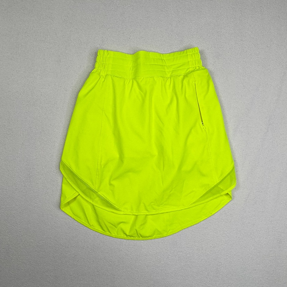 Lululemon Hotty Hot High-Rise Skirt *Long•Highlight Yellow - Picture 5 of 15